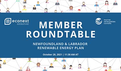 econext and MRC Members Roundtable – NL Renewable Energy Plan