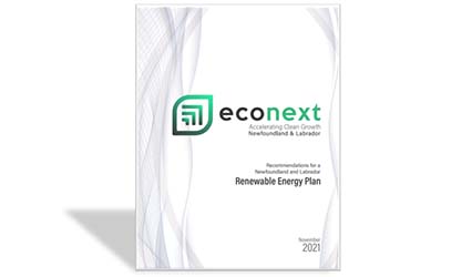 econext submits renewable energy plan recommendations to the Government of Newfoundland and Labrador