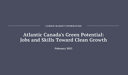 econext releases report that helps define Atlantic Canada’s green jobs