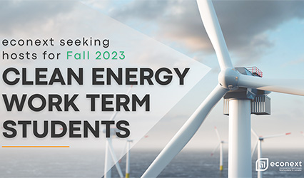 econext seeking hosts for Fall 2023 Clean Energy Work Terms initiative