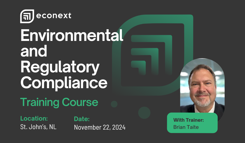 Training Course: Environmental and Regulatory Compliance