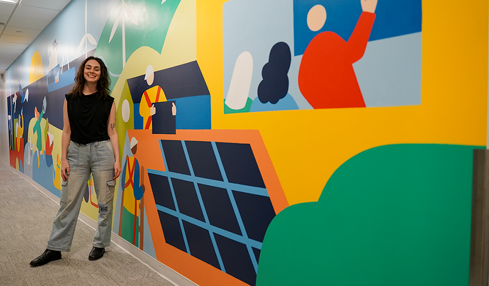 The Art of Going Green: A Mural for Newfoundland and Labrador’s Green Economy